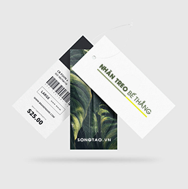 NHÃN TREO BẾ THẲNG