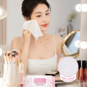 Khăn ướt tẩy trang dành cho các chị đẹp